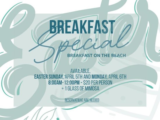 Celebrate Easter Morning with Breakfast at Kokoa